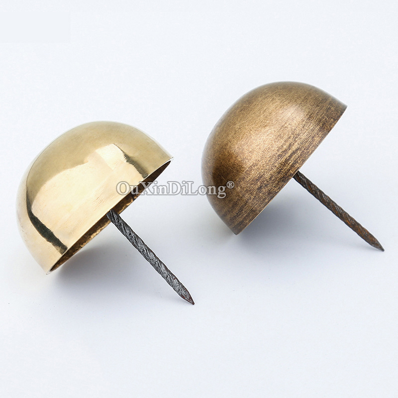 Furniture Upholstery Hardware - Clavos Decorativos de Latón Antiguo Retro