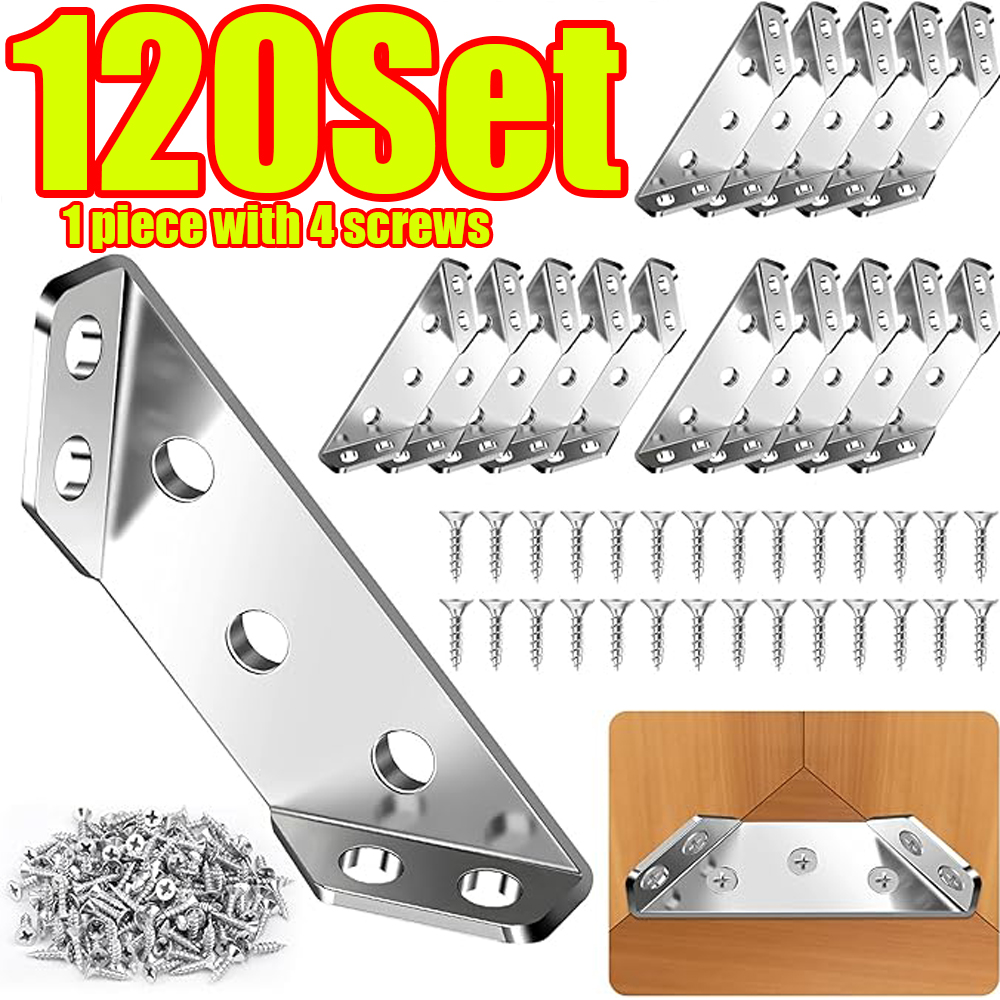 Furniture Hardware Connectors - Conector de Esquina para Muebles, 1-120