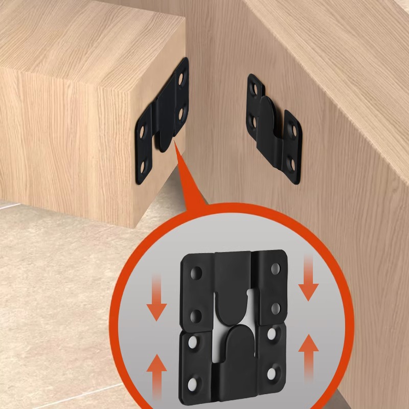 Furniture Hardware Photos - Conector de cama de madera maciza,