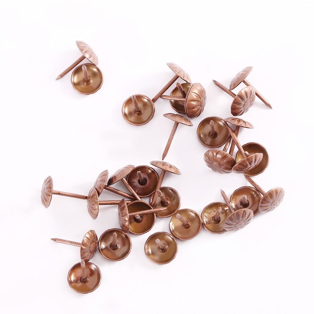 Furniture Upholstery Hardware - Chinchetas Decorativas Plateadas y Doradas, 100/300