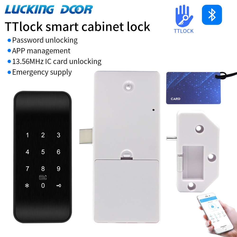 Furniture Hardware Suppliers - TTLOCK-cerradura de cajón con huella dactilar