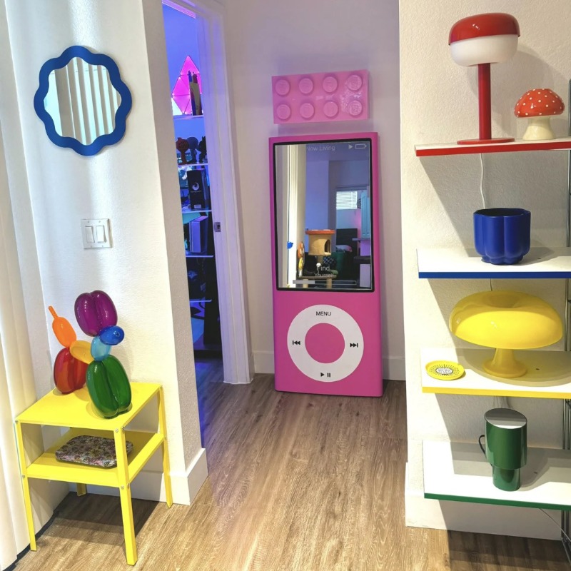 Furniture Hardware Shop - Espejo retro de cuerpo entero para