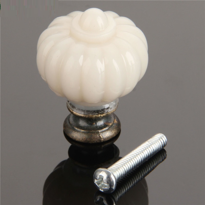 Pomo de acrílico de calabaza b - Furniture Hardware Pulls reseña y precio