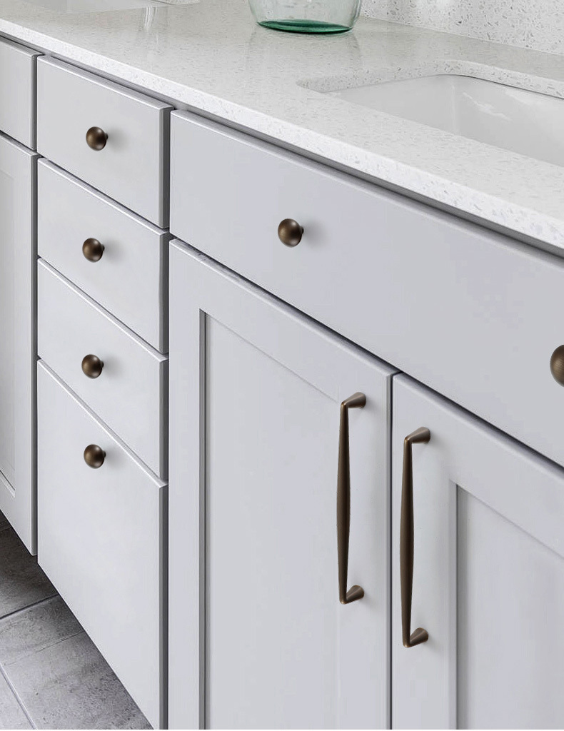 Perillas y tiradores de armari - Restoration Hardware Furniture Used reseña y precio