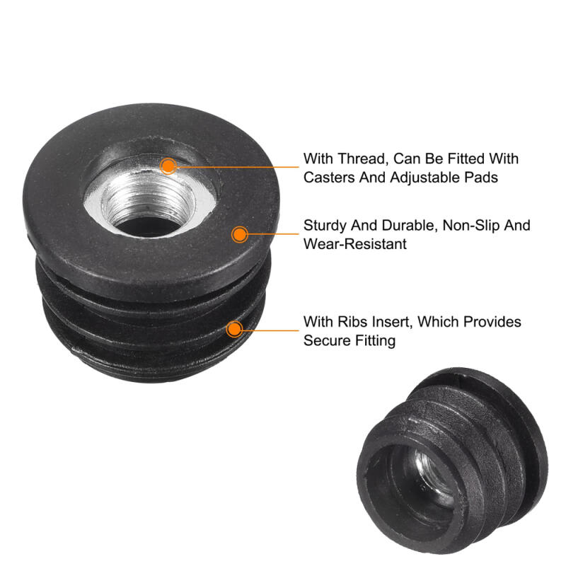 4/8/12PCS Tapones Redondos Neg - Furniture Hardware Connectors reseña y precio