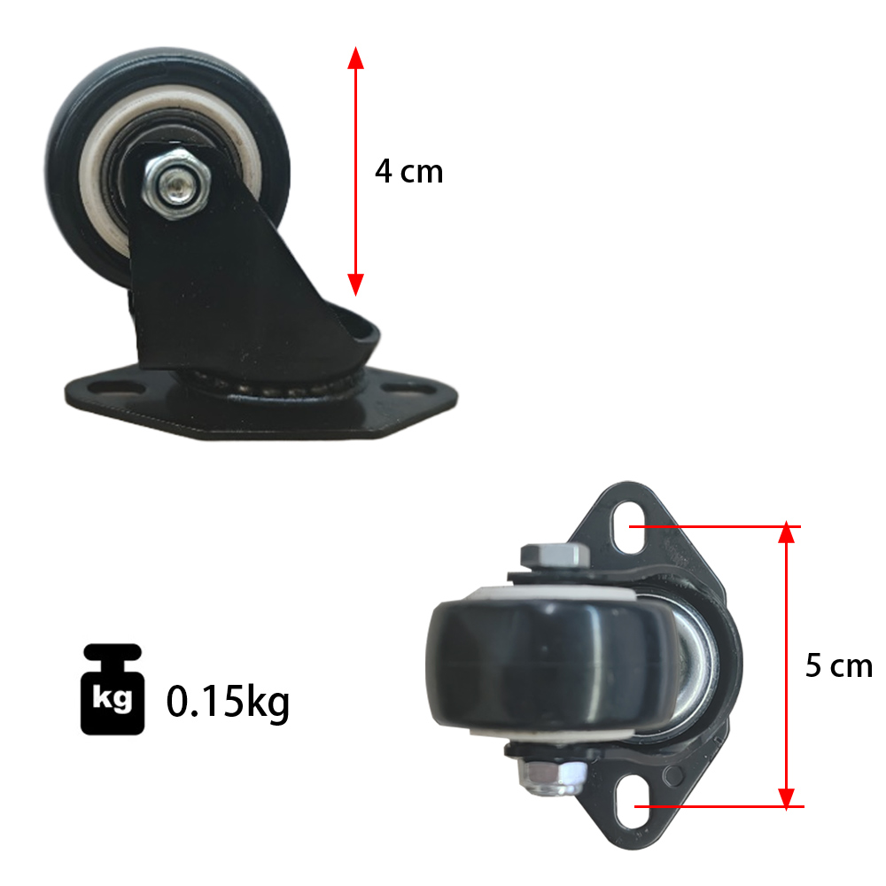Rueda de carrito de carga, acc - Furniture Hardware Shop reseña y precio