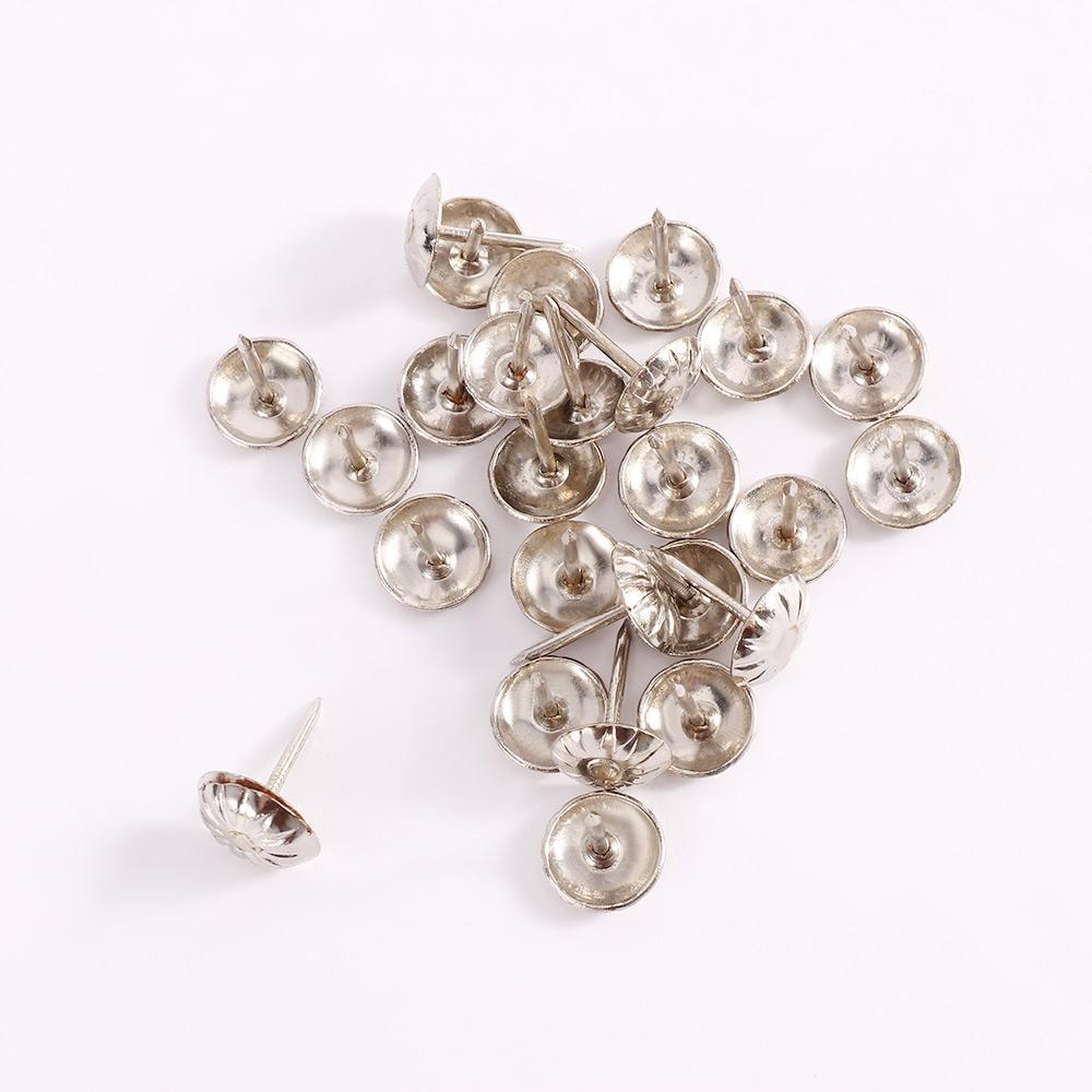 Clavos decorativos de latón co - Furniture Upholstery Hardware reseña y precio