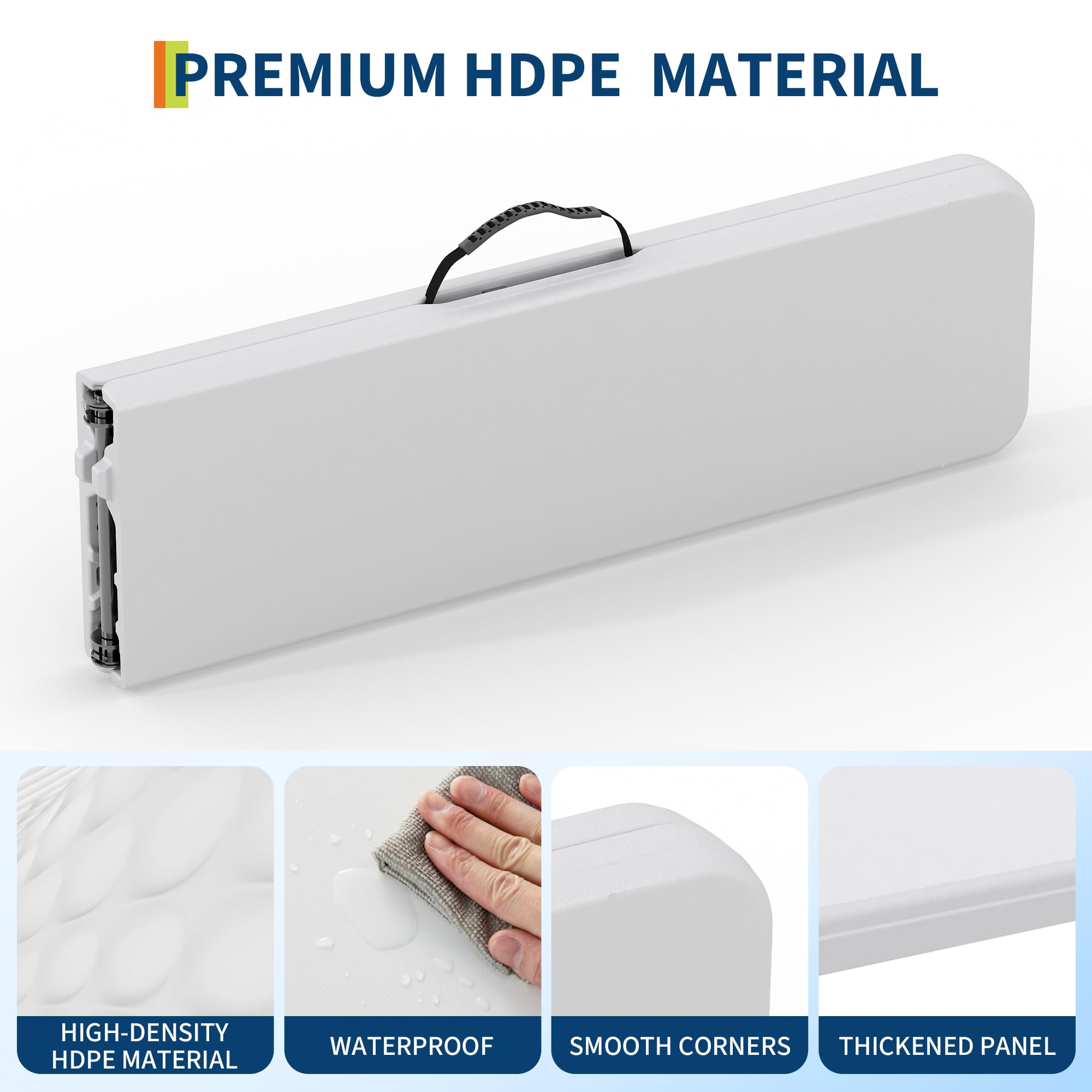Paquete de 2 bancos plegables  - Furniture Hardware Pulls reseña y precio