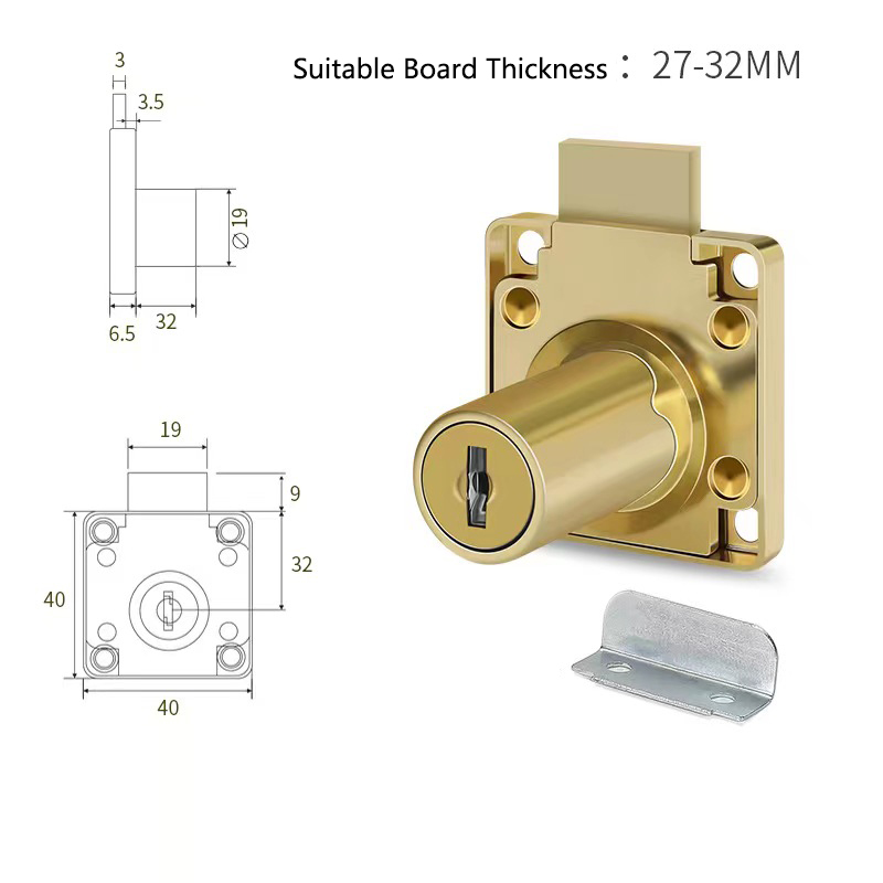Yutoko Cerradura para cajón de - Furniture Hardware Suppliers reseña y precio