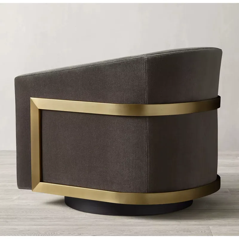 Sillón Giratorio de Estilo Mod - Furniture Upholstery Hardware reseña y precio