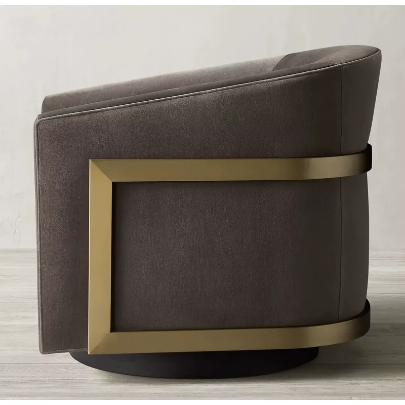 Sillón Giratorio de Estilo Mod - Furniture Upholstery Hardware reseña y precio