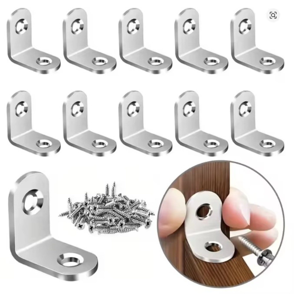 Soporte de esquina de ángulo r - Furniture Hardware Connectors reseña y precio