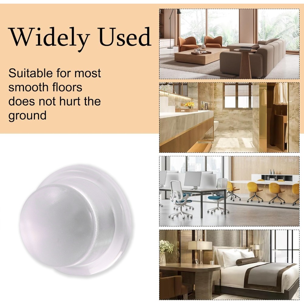 Tope de puerta de silicona, Pr - Furniture Hardware Pulls reseña y precio