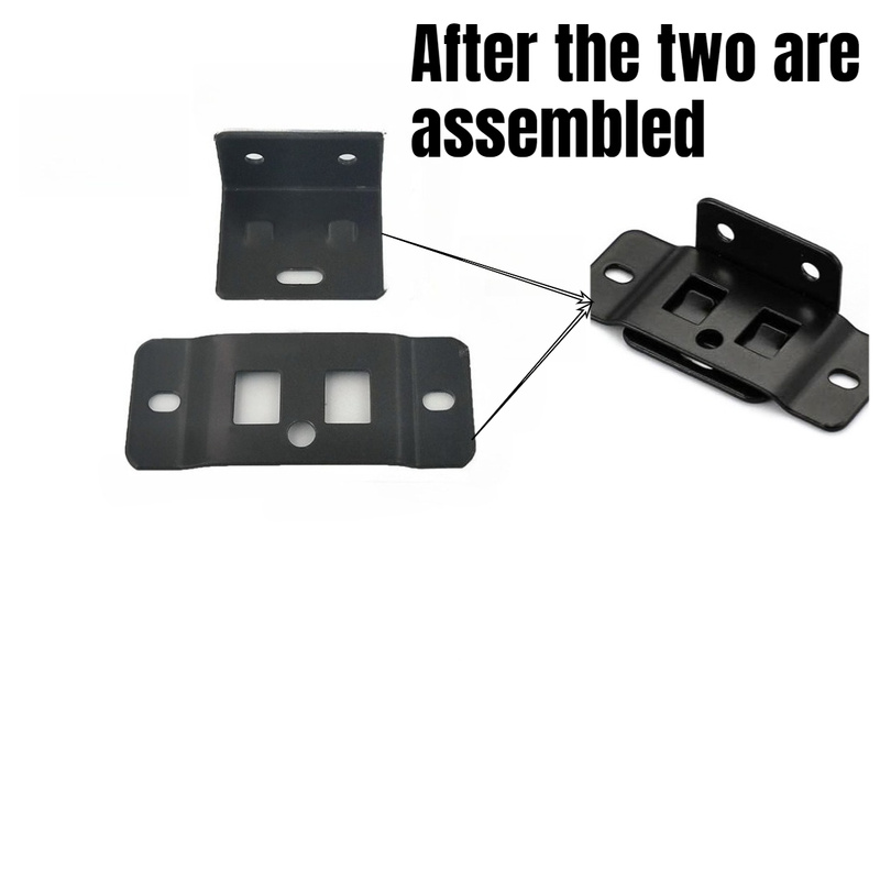 4 juegos de clips de fijación  - Furniture Hardware Connectors reseña y precio